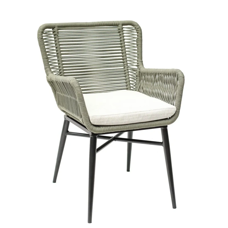 Popular Garden Furniture Outdoor Colorful PE Rattan Outdoor Patio Set with Table and Chairs