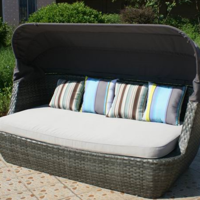 Garden Resort Beach Furniture Swimming Pool Chair Sun Lounger Rattan Wicker Sunbed Hotel Outdoor Chaise Lounge