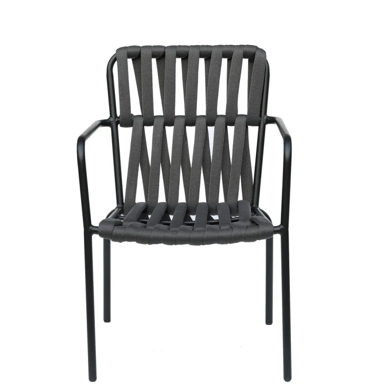 Wholesale Patio Outdoor Furniture Dining Set Rope Weaving Table and Chair
