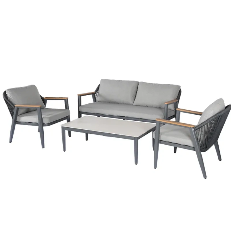 Big Double Customized Darwin Foshan Round Outdoor Lounge Bed Patio Furniture