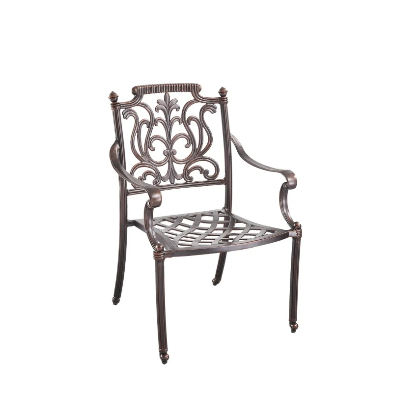 Hot Hotel Dining Room Foshan Villa Furniture Restaurant Set Rattan Outdoor Chair