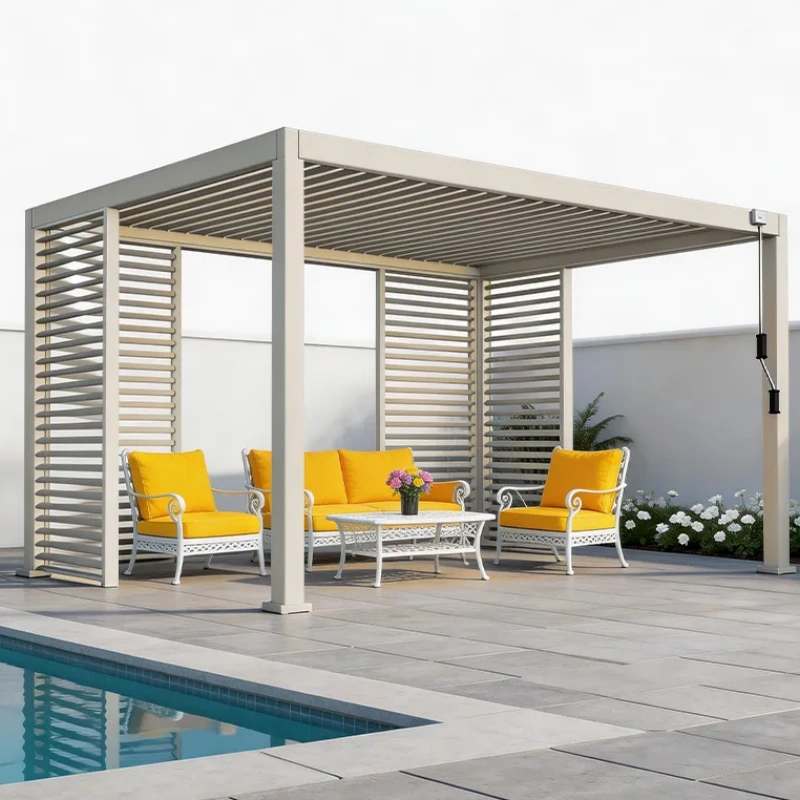 Modern Style China Outdoor Terrace Patio Furniture Set Aluminum Garden Sofa