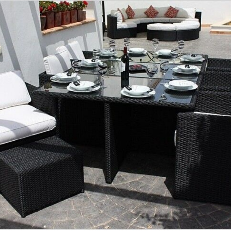 China Outdoor Furniture Factory Round Sun Bed High End Hotel Lounge Daybed