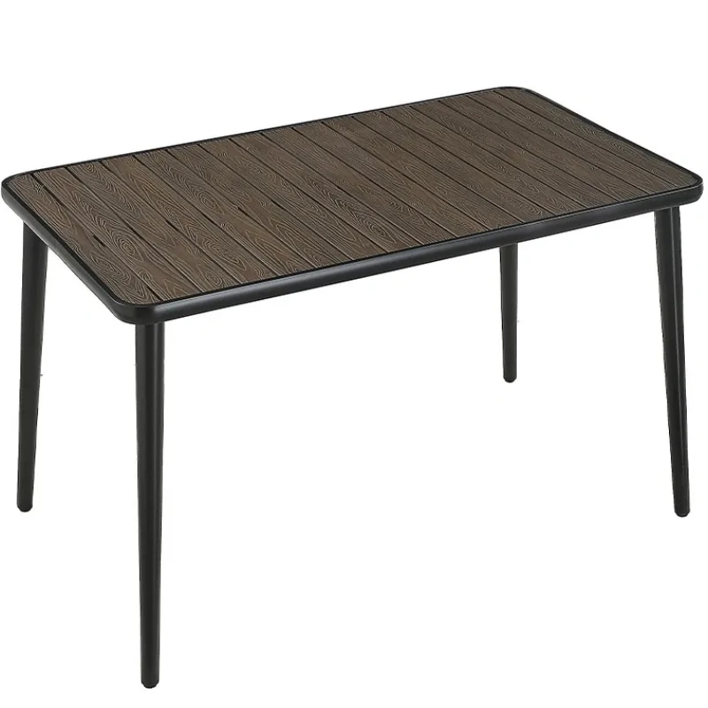 Cheap Price European OEM Customized Foshan Metal Chairs Aluminium Outdoor Dining Set Furniture