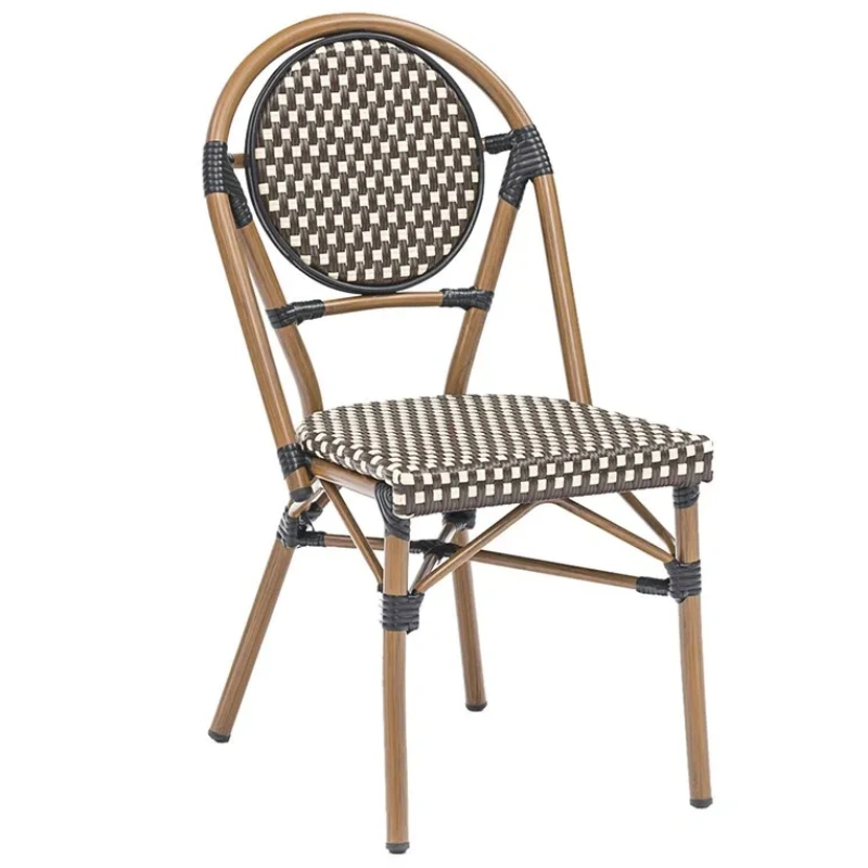 Cheap Luxury Patio PE Wicker Hanging Chair Outdoor Furniture with Iron Base