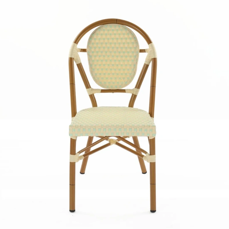 New European OEM Customized Patio Furniture Outdoor Wicker Dining Chairs