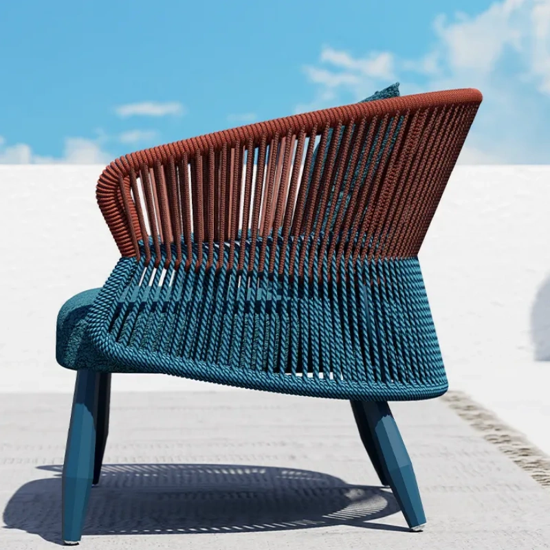 High End Teak Wood Rope Hotel/Garden/Patio Darwin Modular L Shape Garden Sofa Outdoor Furniture
