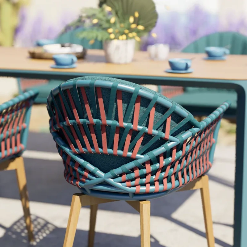 Promotional Rattan/ Wicker Furniture Outdoor Patio Dining Set for Sale