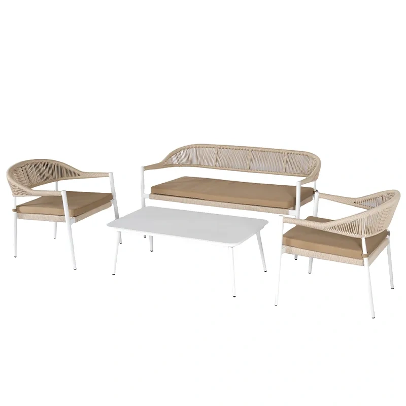 Modern Style China Outdoor Terrace Patio Furniture Set Aluminum Garden Sofa