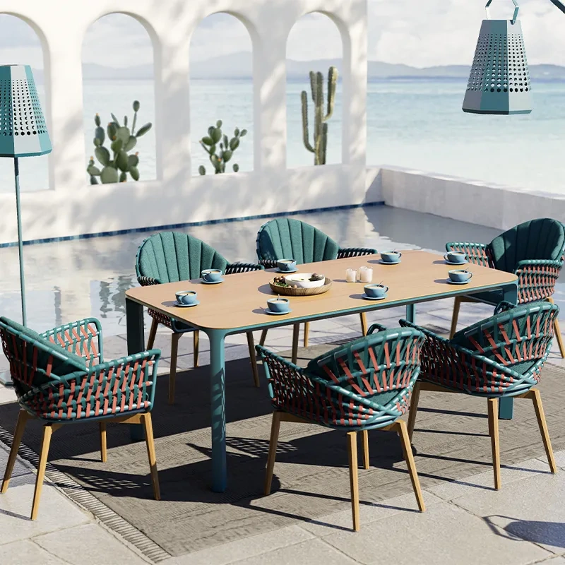 Leisure Outdoor Rattan Wicker Dining Furniture Acapulco Leisure Garden Set