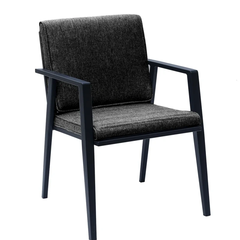 Metal Sling Resistant Outdoor Garden Furniture Patio Backyard Bistro Coffee Chair