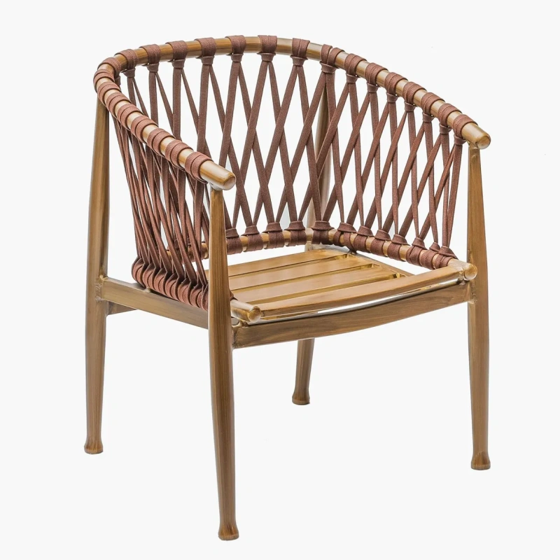 Metal Frame Durable OEM Aluminum Bar Chairs Set Outdoor Furniture