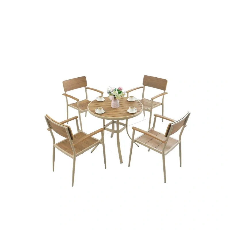 Carton Box Leisure Outdoor Furniture Sets Rattan Cube Dining Set