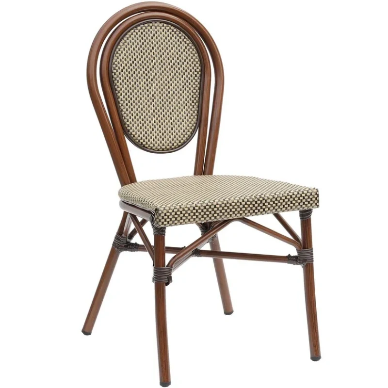 Rattan Outdoor Wicker Dining Table and Chairs Modern Garden Villa Patio Furniture