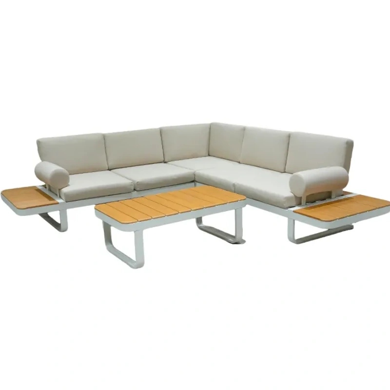 New Aluminum Darwin or OEM Outdoor Garden Sofa Wicker Furniture Set