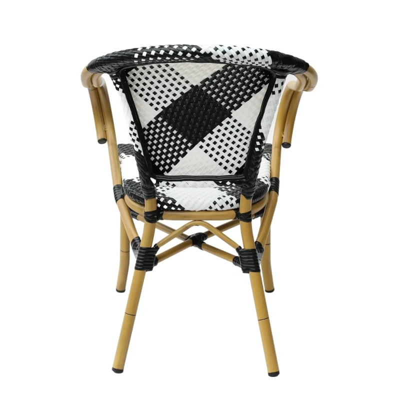 Hot Outside Dining Room Balcony Set Outdoor Foshan Rattan Table and Chair Furniture Garden Dining Set