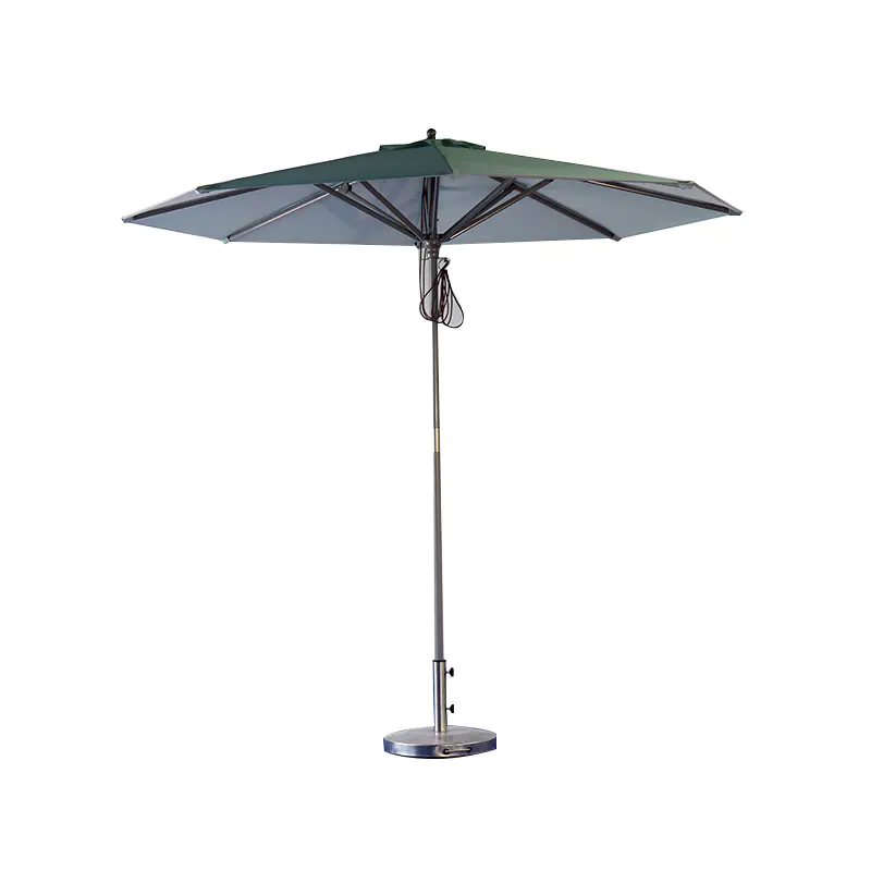 3m Outdoor Sunshade Wind Resistant Large Beach Umbrella for Bar Restaurant Hotel Pool