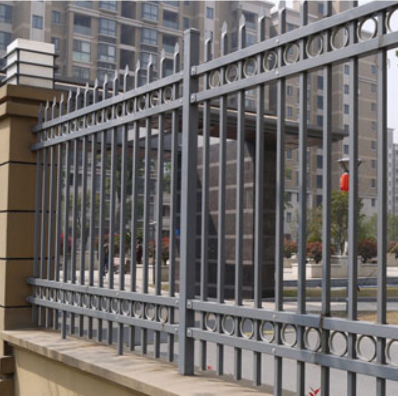 Modern Design Railing Garden Exterior Balcony Handrail Durable Metal Aluminum Deck Railings