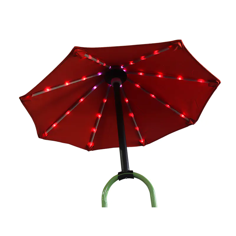 Commercial Outdoor Furniture Square Parasol Beach Sun Umbrella for Cafe Coffee Shop