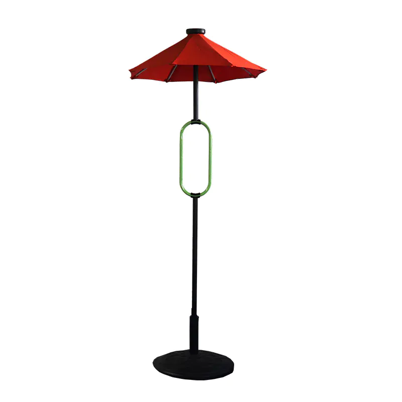 Sunshade Commercial Outdoor Patio Cafe Square Large Parasol Umbrella with LED New