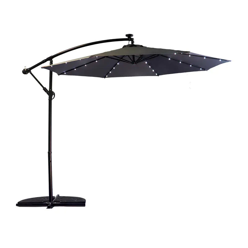 Wind Resistant Garden Banana Sun Pool Large Parasol Umbrella with Good Service
