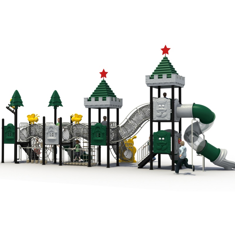 Ultimate Double Fun Kids Plastic Slide for Outdoor Play
