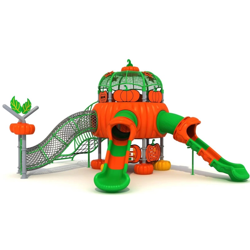 Children Toy Outdoor Playground Equipment Featuring Safe Plastic Slide