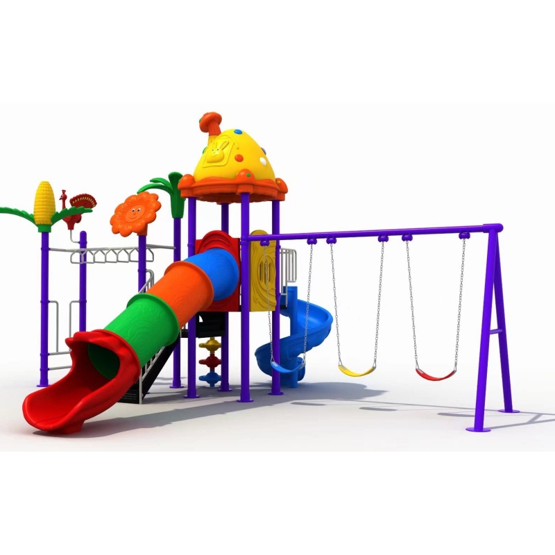 High Volume Supply Kids Plastic Tube Slide Outdoor Playground for Large Distributors and Retail Chains