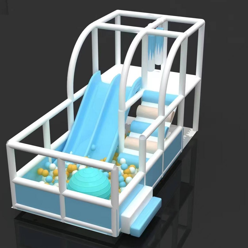 Versatile Wooden Slide Combination for Outdoor Playtime Fun