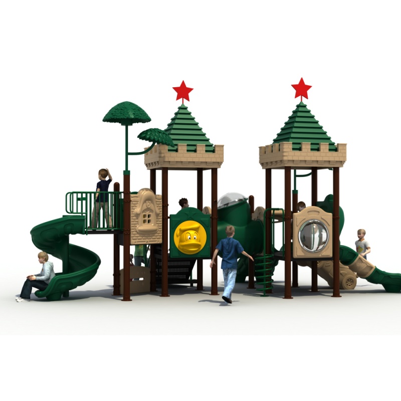 Outdoor Playground Equipment Designed Specifically Child Plastic Slide