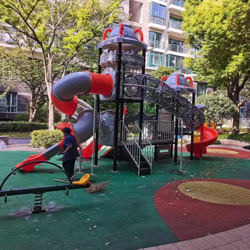 High Volume Supply Kids Plastic Tube Slide Outdoor Playground for Large Distributors and Retail Chains